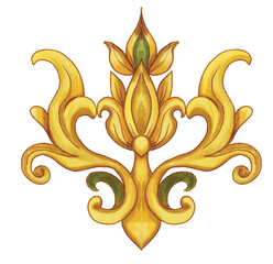 fleur de lis design © Iluci