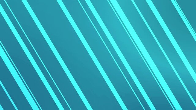 Blue diagonal stripes animation background 4k