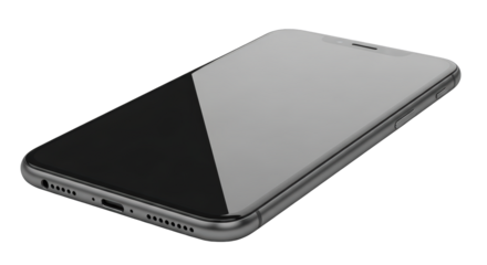 Sleek modern smartphone design, perfect for app mockups, website presentations, and user interface displays, a must have.