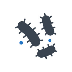 Bacteria Microbes Icon