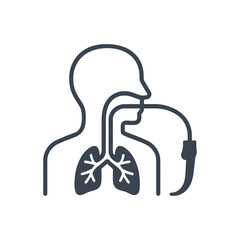 Bronchoscopy Procedure Icon