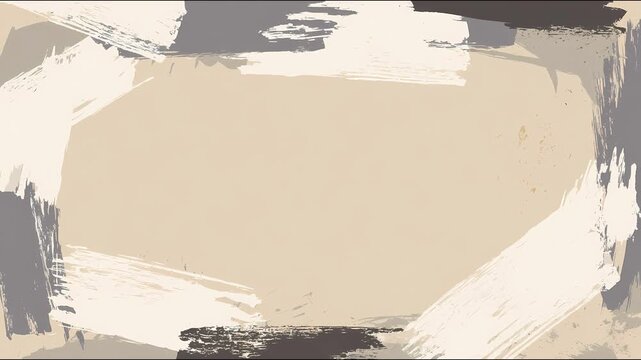Abstract handdrawn loop: seamless stopmotion animation in 4k
