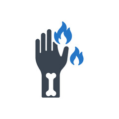Hand Arthritis Inflammation icon