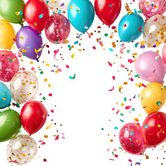 Festive balloons and confetti (1)