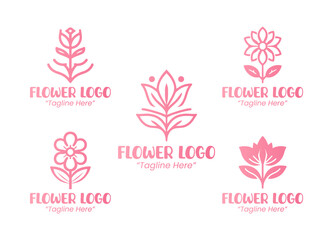 5 Logo Set Modern Elegant Minimalist Design