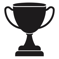 Trophy icon vector . Winner Trophy cup icon. victory cup icon. trophy icon in trendy flat style. gold trophy cup isolated