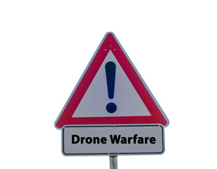 Isolated Sign Drone Warfare 