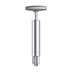 Modern silver metal wine corkscrew