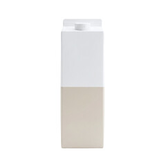 Milk or juice paper carton mockup