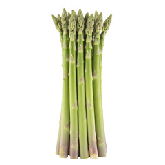 Fresh bunch of green asparagus spears