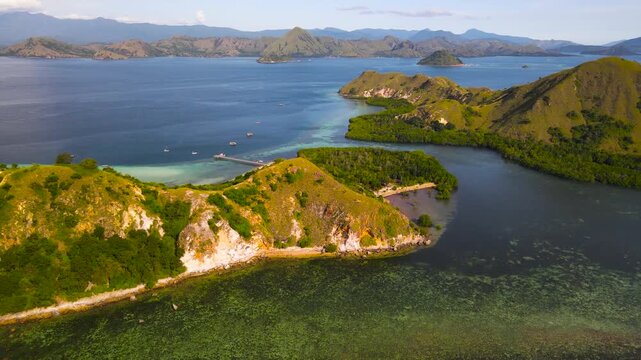  Islands of Komodo National Park. Indonesia. 