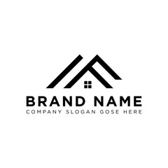 AF letter creative real estate vector logo design . AF creative initials letter logo concept.