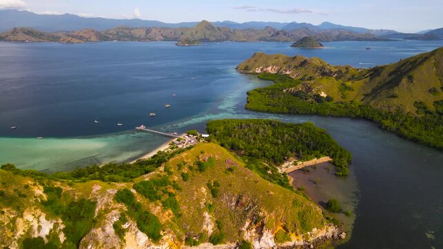  Islands of Komodo National Park. Indonesia. 