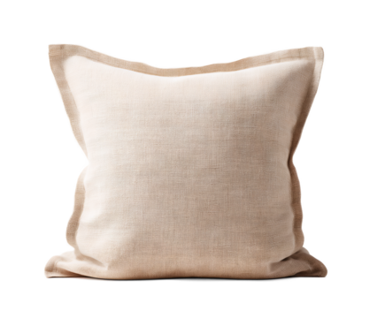 Pillow with a transparent background