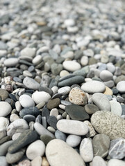 pebbles on the beach