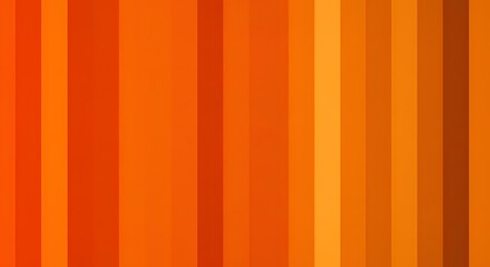 Obraz premium Abstract vertical striped pattern of varying shades of orange.