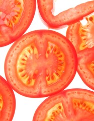 Close-up of sliced tomatoes (1)