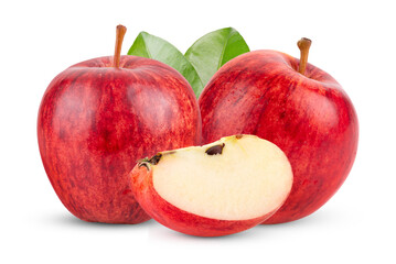 apple isolated on transparent png ( Image from camera)