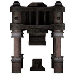 Fototapeta premium Forging press machine