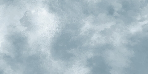 Abstract faded blue cloudy background with watercolor grunge texture. Vintage light blue grunge texture with soft cloudy design. old paper texture.