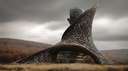  A man made structure morphing into a hybrid design (1)