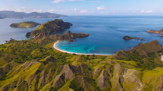  Padar Island. Komodo National Park. Indonesia. 