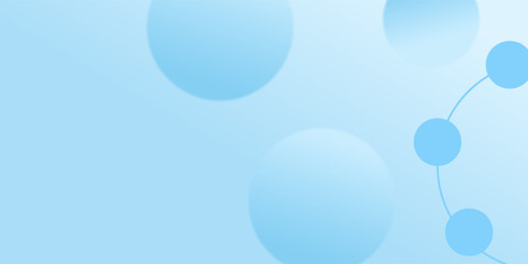 Abstract geometric background gradient soft light blue bokeh for Graphic Business background hitech technology digital design illustration.
