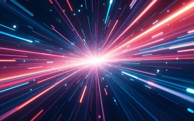 Sci-fi Motion wallpaper. Abstract background travel through time and space. Futuristic poster. Vector illustration. High quality