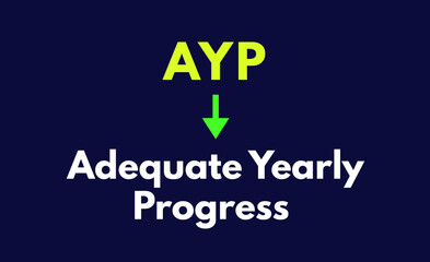 AYP Meaning, Adequate Yearly Progress