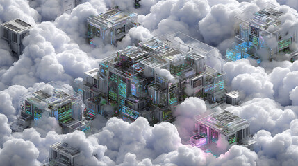  A visually appealing representation of a cloud network server (1)