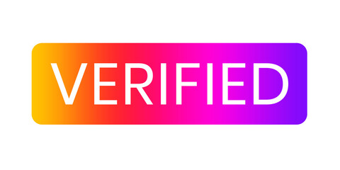 instagram verified button element png file transparent background gradient color