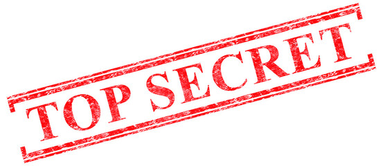 top secret rubber stamp red vector illustration element png file transparent background