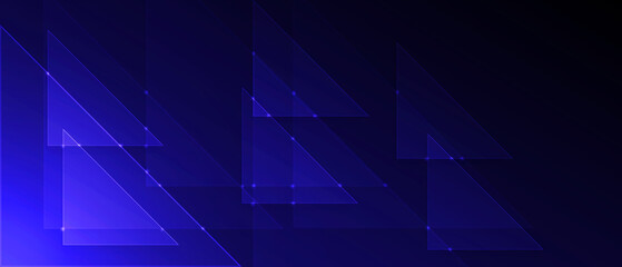 Modern purple geometric shapes design. Digital future technology concept