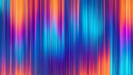 Vibrant Vertical Stripes: Abstract Blue, Purple, and Orange Gradient Background Texture for Modern Design Projects.