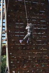 day of mountaineering and climbing