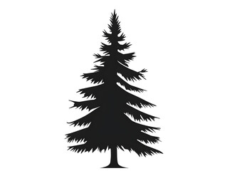 pine tree png silhouette