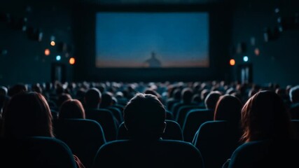 Film theatre audience