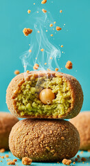 Steaming Sweet Indian Laddu Dessert
