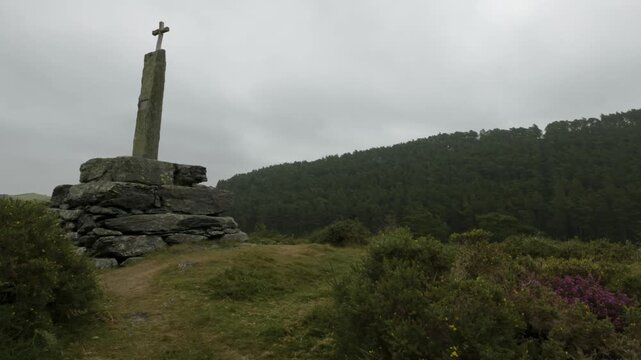 The Taliesin Memorial, Llyn Geirionydd, Gwydir Forest