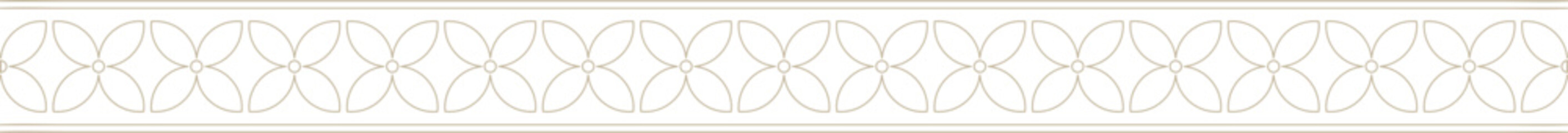Indian Traditional Floral Motif Decorative Border	