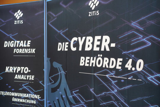 Die  Zentrale Stelle f&uuml;r Informationstechnik im Sicherheitsbereich (ZITiS) am Tag der offenen T&uuml;r der Bundesregierung im Bundesministerium des Inneren in Berlin am 23.08.2025
