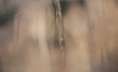 abstract background water on glass