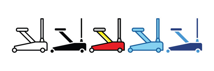 Car Jack  Icon Element For Design