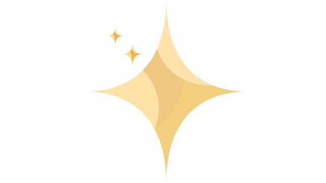 star  icon animation simple  flat