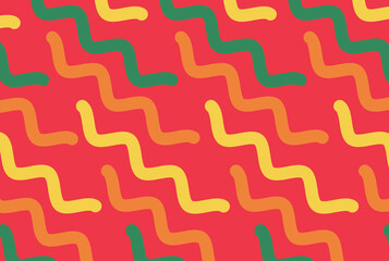 Creative concept of summer bright and juicy banner. Modern abstract art design with wavy shapes. Templates for celebration, ads, branding, card, cover, label, poster, sales	