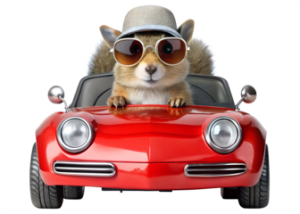 toy car with red heart isolated on white background. PNG Transparent file type with high definition quality And vibrant color grading Available.