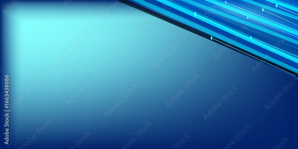 Poster abstract zoom lines cornered pattern