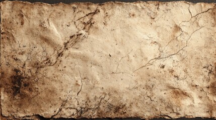 Aged, textured parchment-like paper