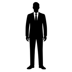 business man silhouette