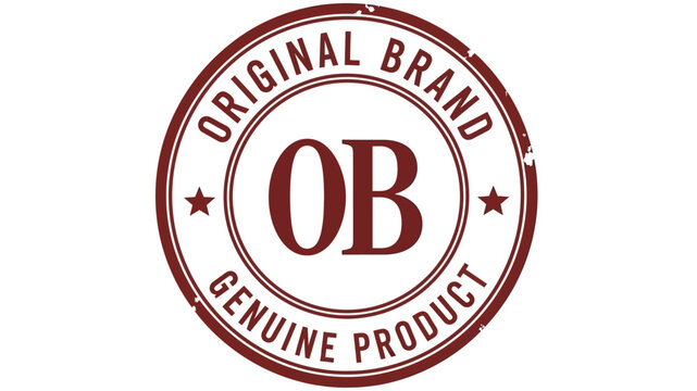 Seal of Authenticity Original Brand Genuine Product Illustration